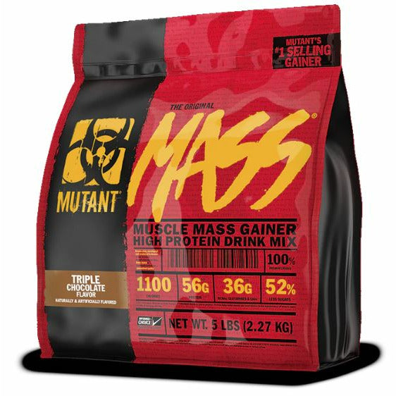Mutant Mass (5 lbs) Mass Gainers Triple Chocolate Mutant