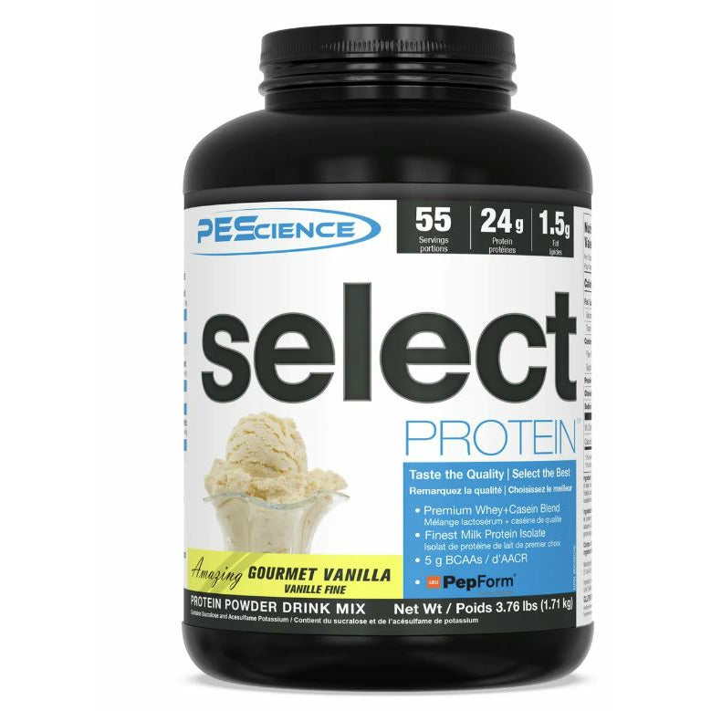 PEScience Select Protein (55 servings) Whey Protein Blend Gourmet Vanilla PEScience